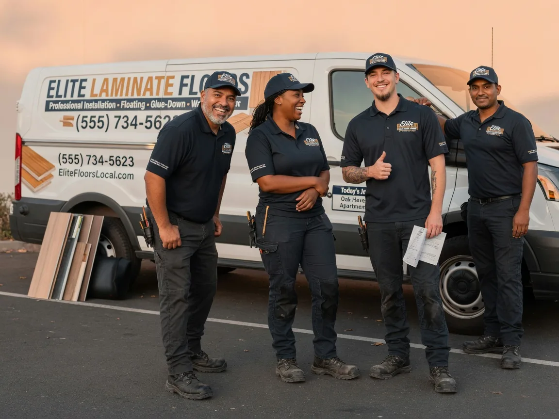 Laminate flooring installation company in Washington Crossing, PA
